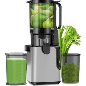 YPONE Cold Press Juicer Fit Whole Vegetables and Fruits